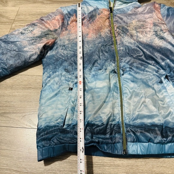 Guess Men Puffer Water Resistant Down proof Windproof Blue Jacket Size M - Picture 16 of 17